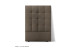 Ariella Headboard - Single - Alaska Brown - 