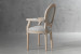 Olivia Dining Chair with Armrests - Grey Dining Chairs - 4