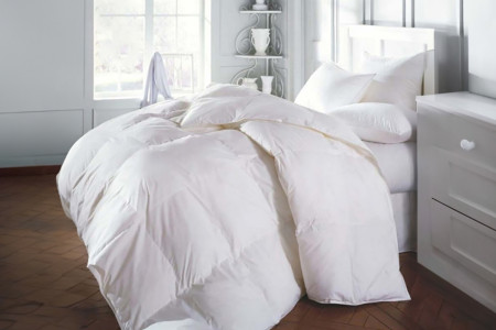 Super king deals feather duvet