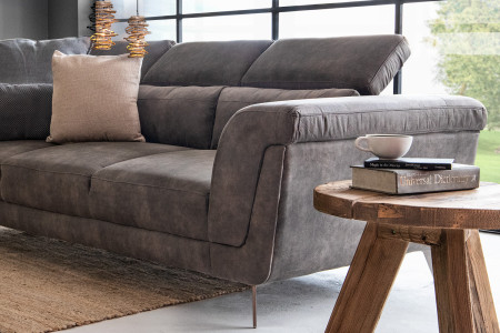 Laurence 3 Seater Couch - Fossil