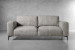 Horton Couch - Dove Grey 3 Seater Fabric Couches - 1