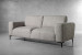 Horton Couch - Dove Grey 3 Seater Fabric Couches - 2