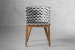 Zena Chair - Black & White Armchairs - 2