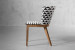 Zena Chair - Black & White Armchairs - 3