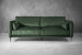 Ottavia 3 Seater Leather Couch - Aged Forest 3 Seater Leather Couches - 1