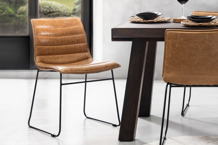 Bennet Leather Dining Chair...