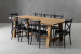 Cavern Durance 8-Seater Dining Set - 2.2m - Matt Black 8-Seater Dining Sets - 7