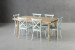 Bradford Durance 6-Seater Dining Set - 1.8m - Matt Sage 6-Seater Dining Sets - 3