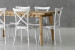 Bradford Durance 6-Seater Dining Set - 1.8m - Matt White 6-Seater Dining Sets - 4