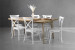 Bradford Durance 6-Seater Dining Set - 1.8m - Matt White 6-Seater Dining Sets - 2