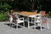 Sultana 6-Seater Patio Dining Set - 2.2m Patio Dining Sets - 1