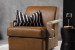 Elara Leather Swivel Armchair - Sahara Armchairs - 2