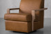 Elara Leather Swivel Armchair - Sahara Armchairs - 5