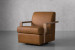 Elara Leather Swivel Armchair - Sahara Armchairs - 2