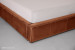 Matlock Kendrix Leather Bed - Grand Queen - Burnt Tan Queen Size Beds - 5