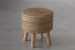 Niko Handmade Ottoman Stool - Beige & Ivory Ottomans - 4