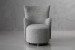 Hutton Armchair with Footstool - Winter Storm Armchairs - 3