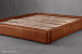 Kendrix Leather Bed Base - King XL - Burnt Tan King XL Bed Bases - 2