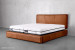 Slumberflex Matlock Adjustable Bed - King XL - Burnt Tan King Extra Length Beds - 3