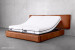 Slumberflex Matlock Grand Adjustable Bed - King XL - Burnt Tan King Extra Length Beds - 2