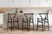 Sofia Counter Bar Chair - Black & Natural Sofia Bar Chair Collection - 4