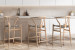 Sofia Counter Bar Chair - Natural & Black Sofia Bar Chair Collection - 4