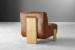 Takara Leather Chair - Burnt Tan Occasional Chairs - 5