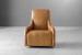 Vesper Leather Swivel Armchair - Sahara Armchairs - 2