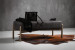 Colmar Leather Bench - Charcoal Benches - 4