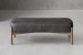 Colmar Leather Bench - Charcoal Benches - 5