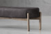 Colmar Leather Bench - Charcoal Benches - 8