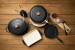 Nouvelle Cast Iron 6 Piece Set -  Combo 2 - Matte Black Nouvelle Cast Iron Sets - 3