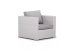 Demo - Montae Patio Set- one Seater Only - White Demo Clearance - 4