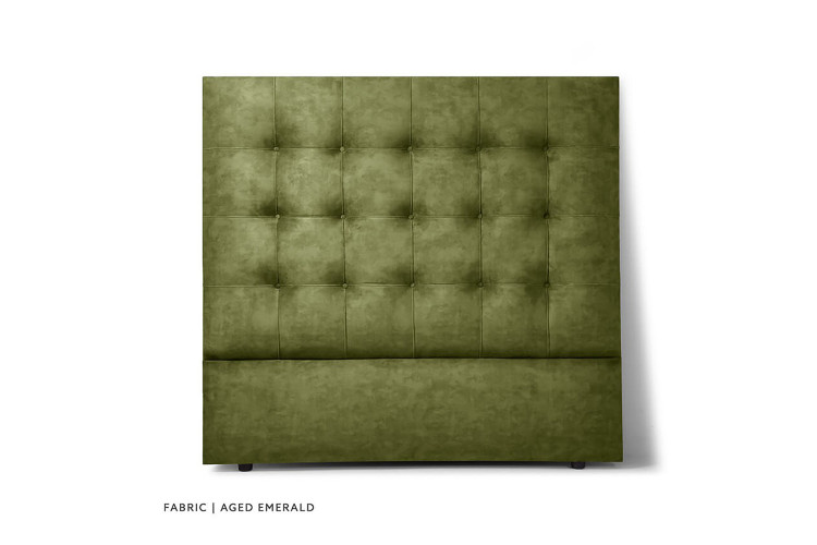 Ariella Headboard - Queen - Aged Emerald Queen Headboards - 5