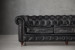 Jefferson Chesterfield 3-Seater Leather Couch - Distressed Black 3 - Seater Couches - 4