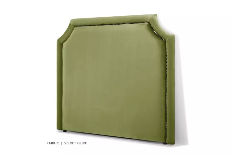 Rachel Headboard - King - Velvet Olive King Headboards - 1