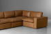 Bexley Leather Modular - Corner Couch Set - Sahara Modular Couches - 7