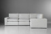 Bexley Modular Couch - Corner Couch Set - Pearl Fabric Modular Couches - 5