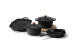 Nouvelle Cast Iron 6-Piece Grill Set - Matte Black Nouvelle Cast Iron Sets - 1