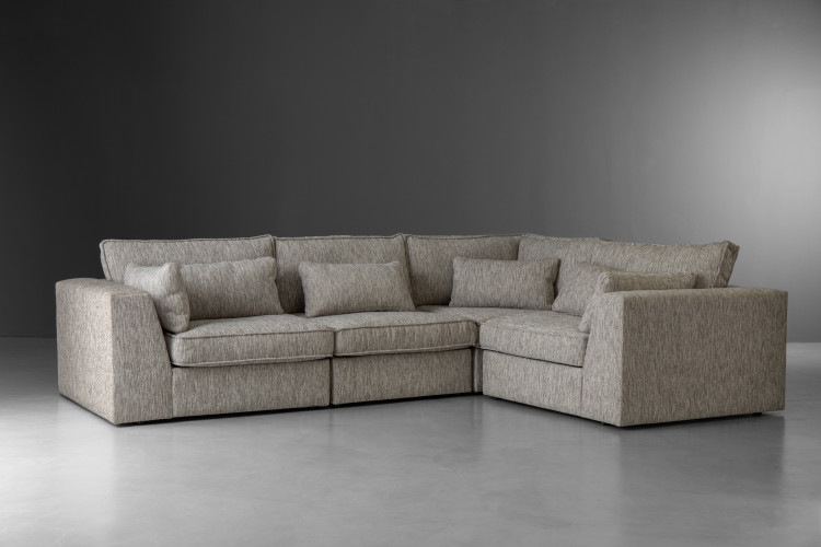 Galloway Modular - Corner Couch Set - Platinum Modular Couches - 1