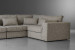 Galloway Modular - Corner Couch Set - Platinum Modular Couches - 6