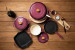 Nouvelle Cast Iron 8-Piece Oven Pan Set - Plum Nouvelle Cast Iron Sets - 3