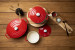 Nouvelle Cast Iron 6-Piece Casserole Set - Red Nouvelle Cast Iron Sets - 3