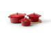 Nouvelle Cast Iron 6-Piece Casserole Set - Red Nouvelle Cast Iron Sets - 1