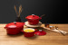 Nouvelle Cast Iron 6-Piece Casserole Set - Red Nouvelle Cast Iron Sets - 2