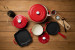 Nouvelle Cast Iron 8-Piece Oven Pan Set - Red Nouvelle Cast Iron Sets - 3