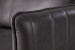 Demo - Ottavia Leather Couch - Charcoal Demo Clearance - 5