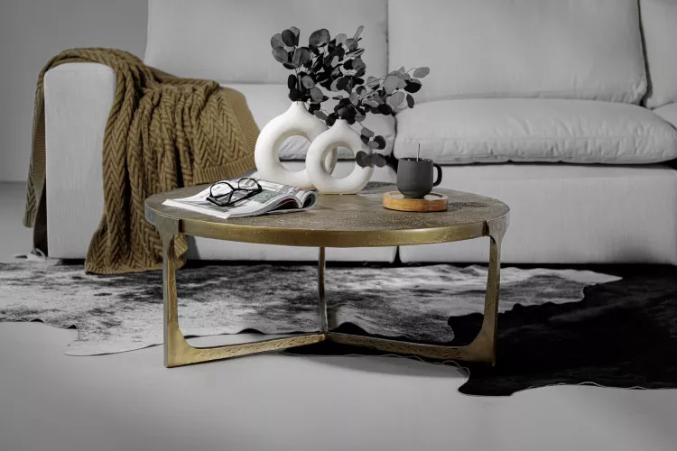 Attico Round Coffee Table Coffee Tables - 1