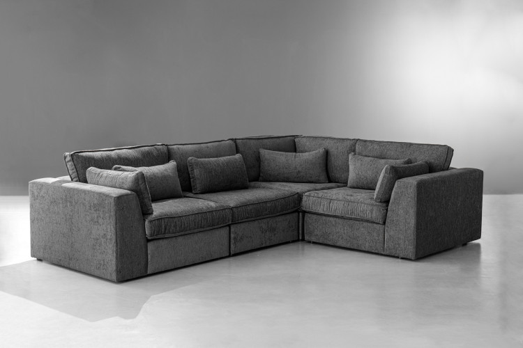 Galloway Modular - Corner Couch Set - Pebble Modular Couches - 1