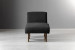 Huxley Chair & Footstool - Ebony Occasional Chairs - 3